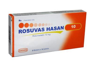 Rosuvas 10 (Rosuvastatin) Hasan (H/28v)