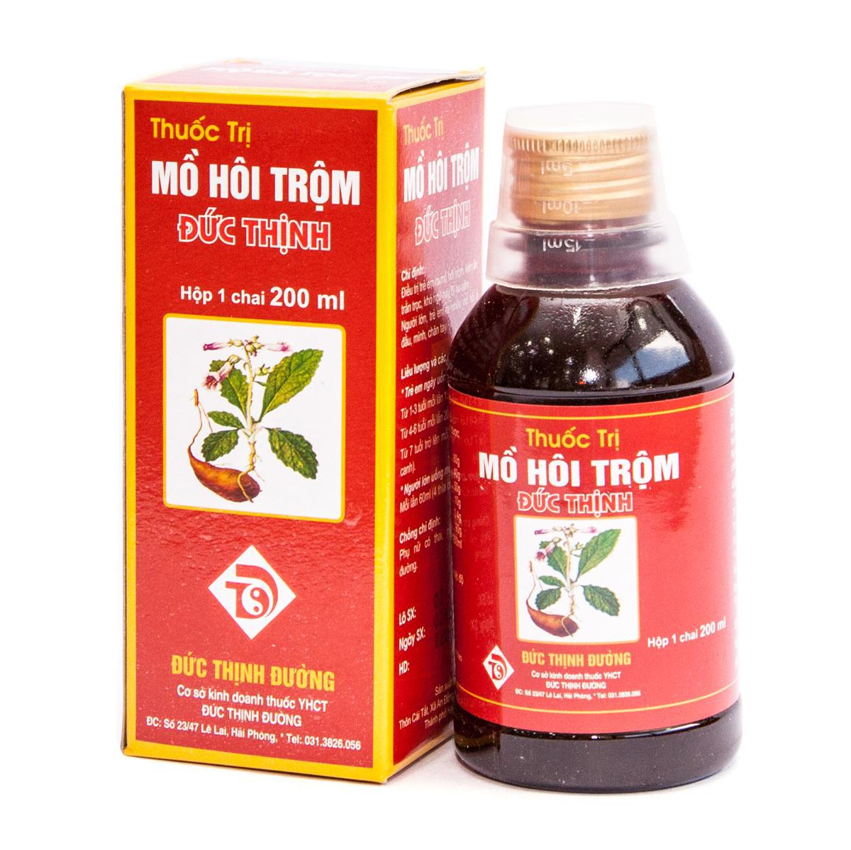 Thuốc Trị Mồ Hôi Trộm Đức Thịnh (C/200ml)