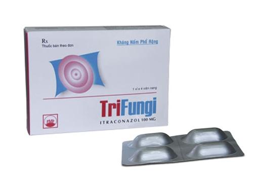 Trifungi (Itraconazol) 100mg Pymepharco (H/4v)