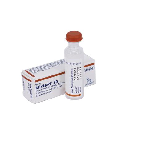 Mixtard 30 (Insulin) Novo Nordisk (H/1lọ/10ml)