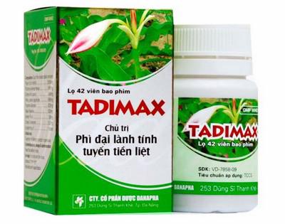 Tadimax Danapha (Chai 42 viên)