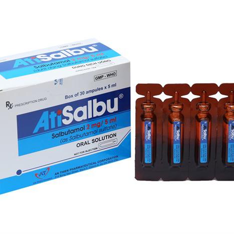 Atisalbu Syrup (Salbutamol) An Thiên (H/30o/5ml)