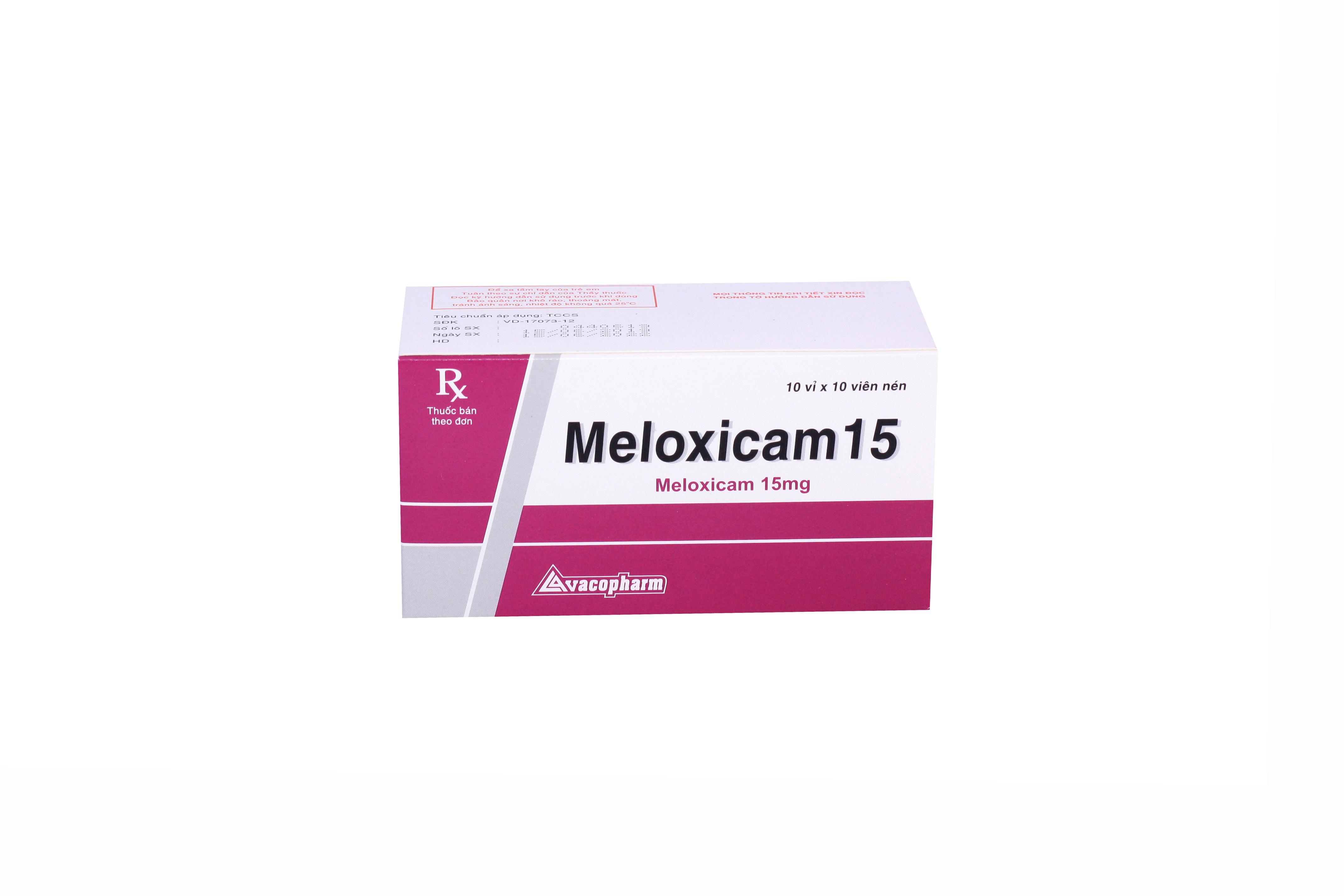 Meloxicam 15mg Vacopharm (H/100v)