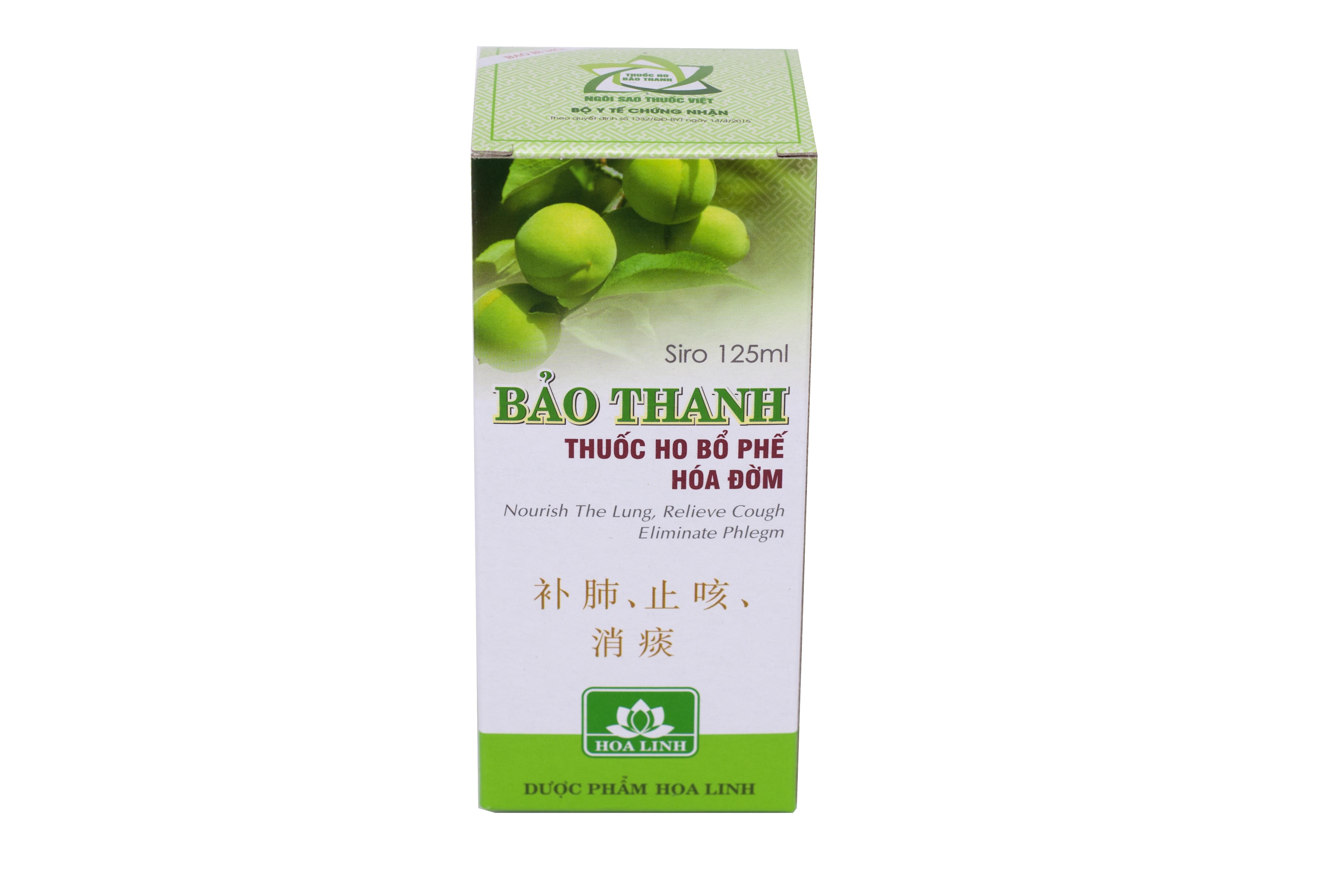 Siro Ho Bảo Thanh Hoa Linh (C/125ml) (Lớn)