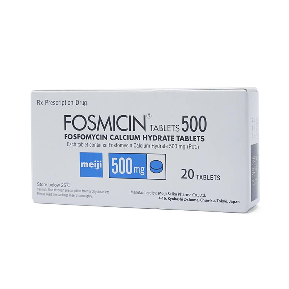 Fosmicin 500 (Fosfomycin) Meiji Seika (H/20v)