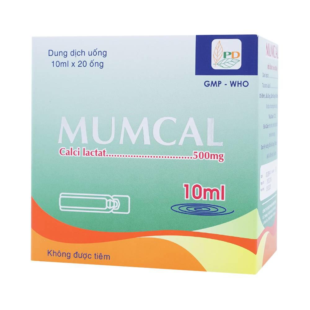 Mumcal 500 (Calci Lactat) Phương Đông (H/20o)