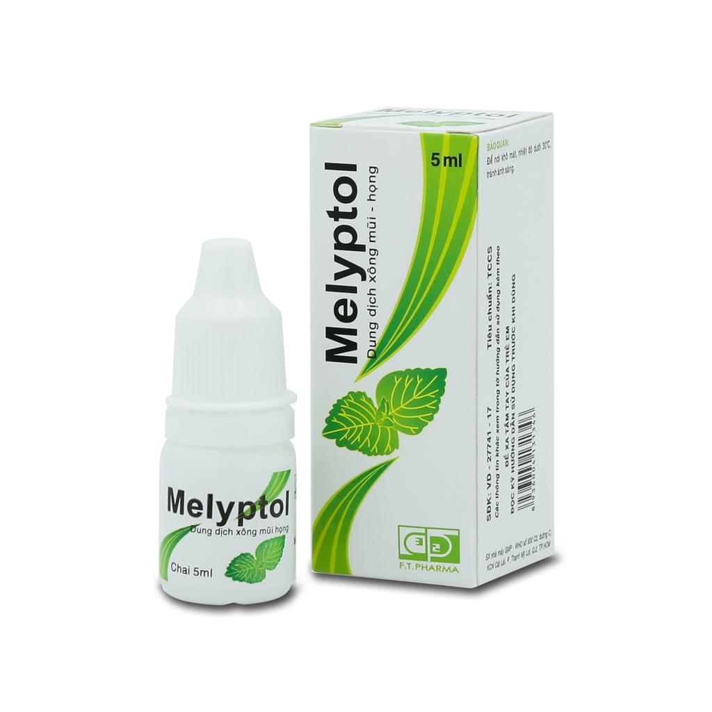 Melyptol (Cineol, Tinh Dầu Bạc Hà) DP 3/2 (L/10c/5ml)