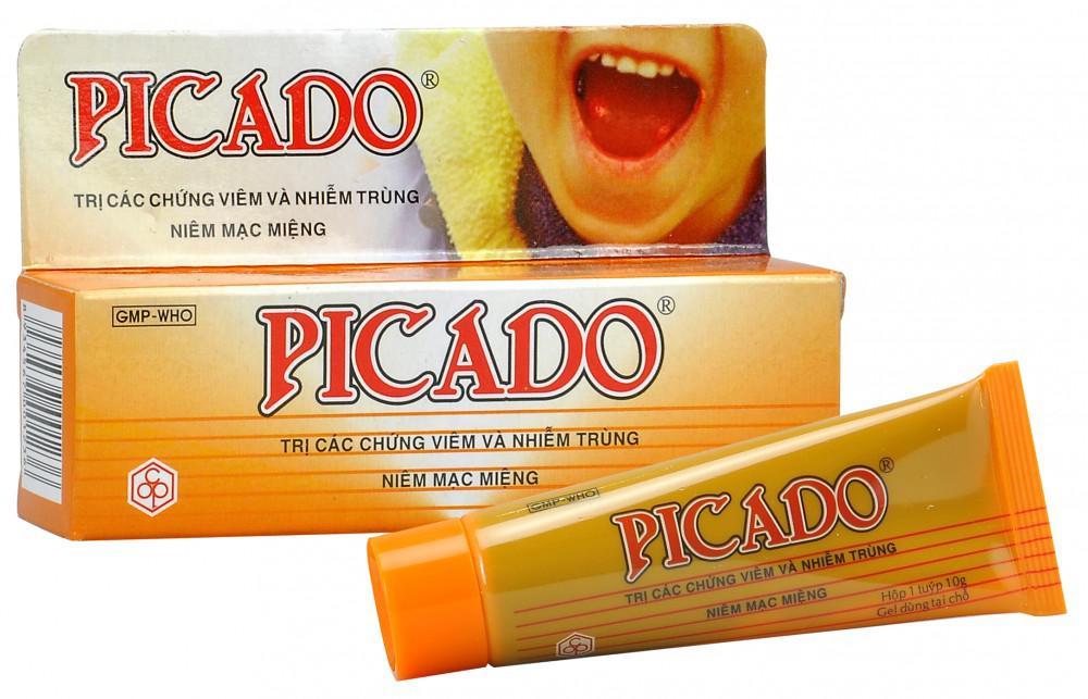 Nhiệt Miệng Picado OPC (Lốc/10tuýp/10gr)