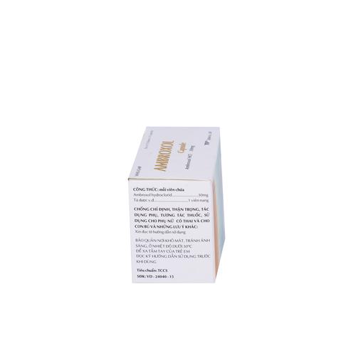 Ambroxol 30mg Thành Nam (H/100v)