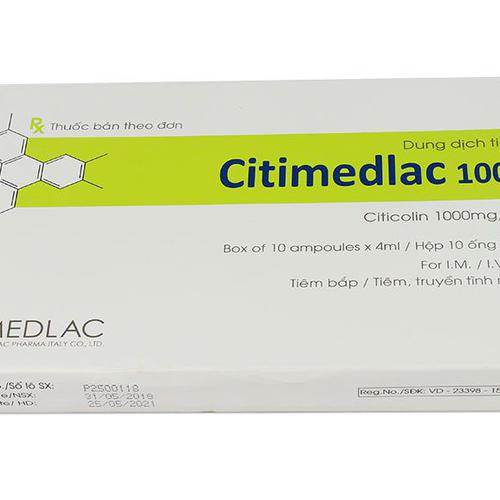 Citimedlac 1000 (Citicolin )Medlac (H/10o/4ml)