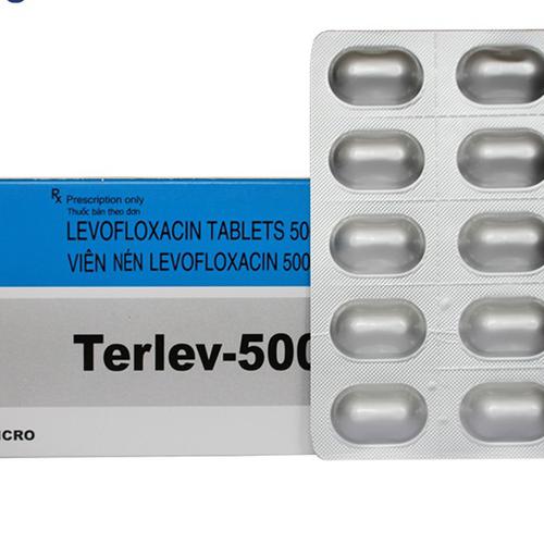 Terlev - 500 (Levofloxacin) Micro Labs (H/10v)