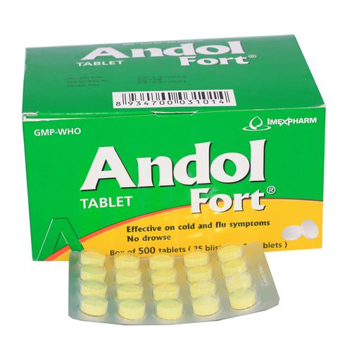 Andol Fort 500mg Imexpharm (H/500v)
