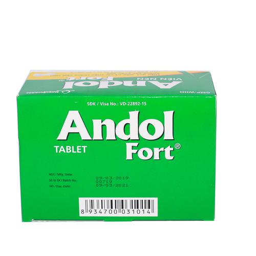 Andol Fort 500mg Imexpharm (H/500v)