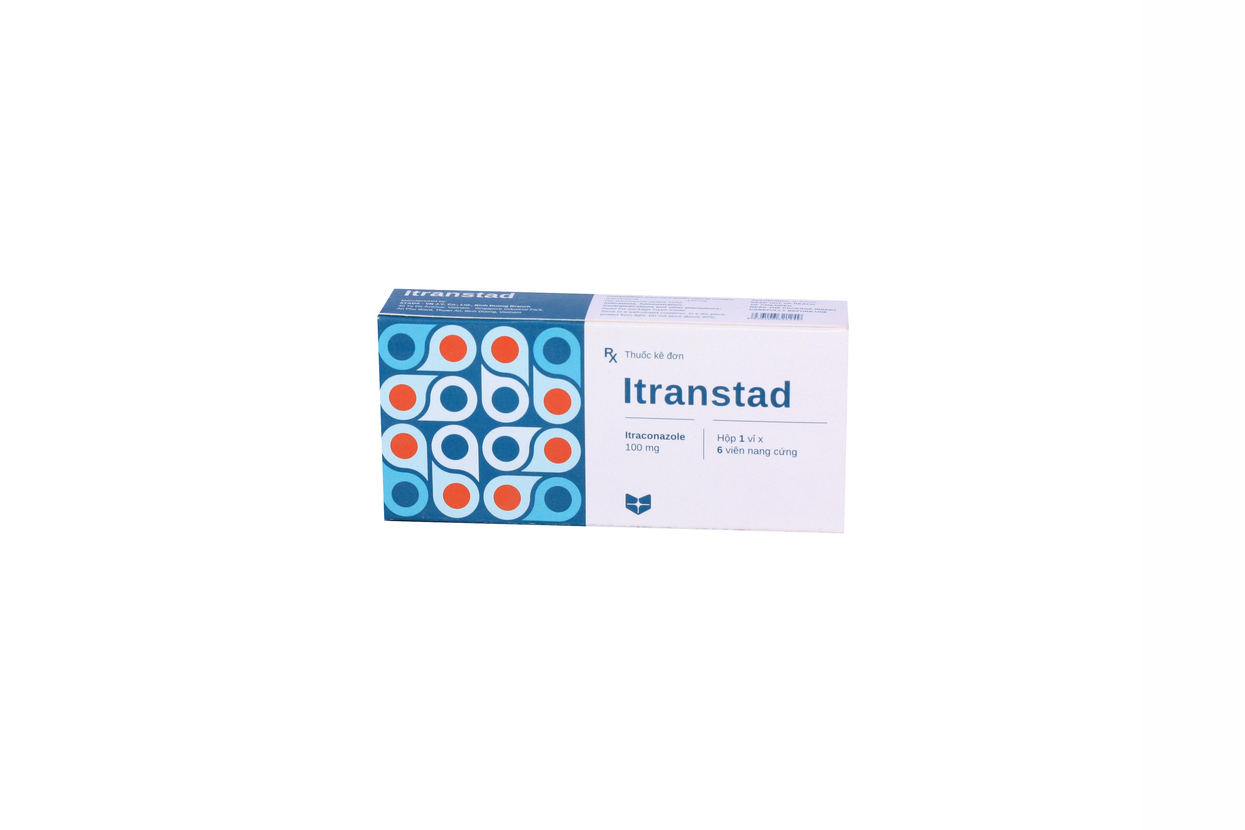 Itranstad 100mg (Itraconazol) Stella (H/6v)