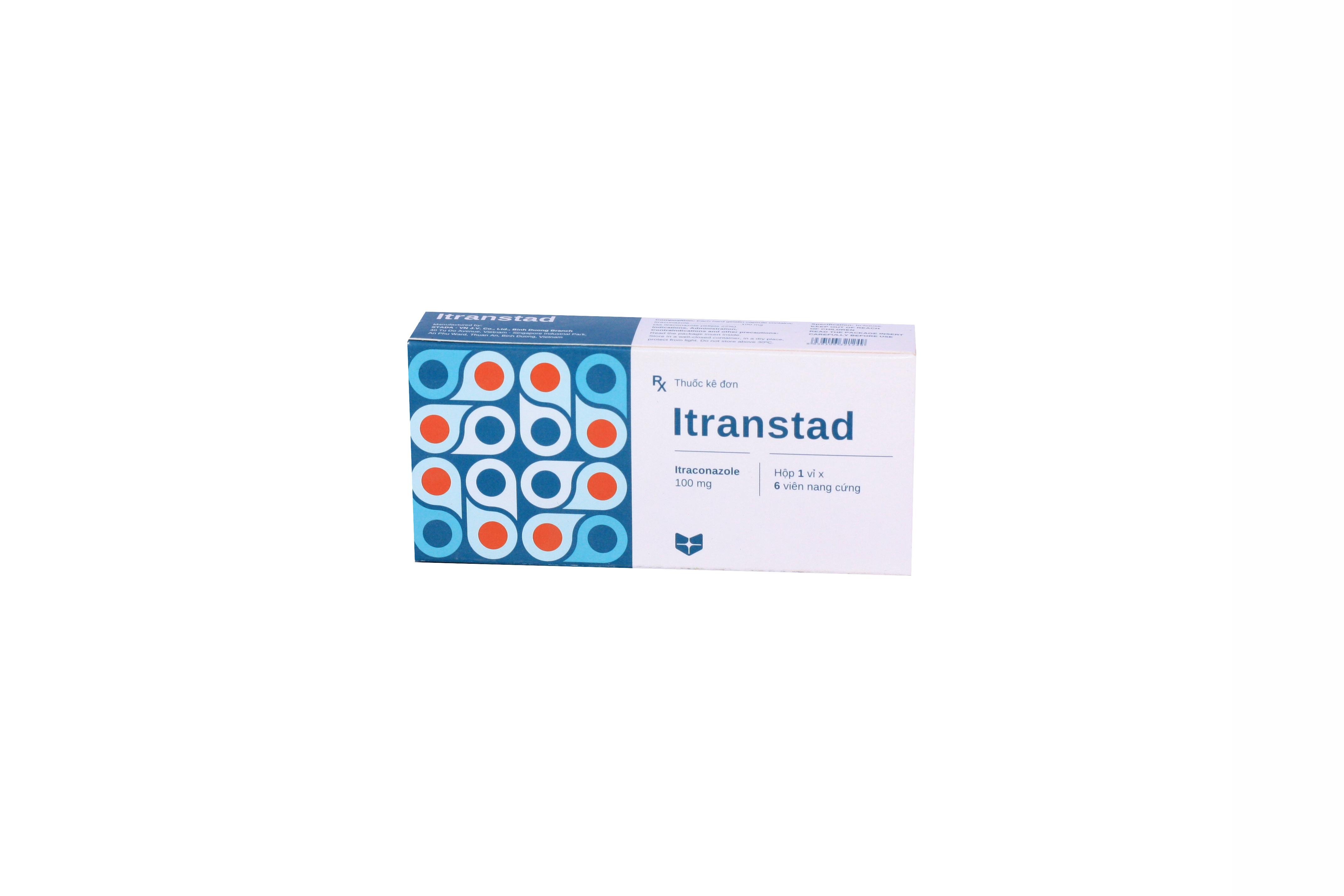 Itranstad 100mg (Itraconazol) Stella (H/6v)