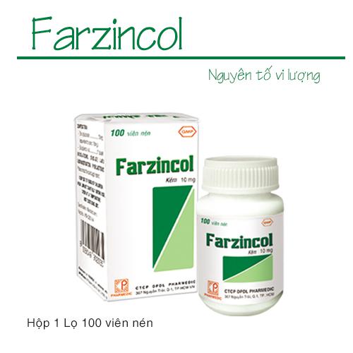 Farzincol (Kẽm) Pharmedic (C/100v)