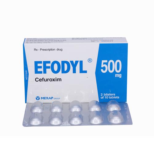 Efodyl (Cefuroxim) 500mg Merap (H/20v)