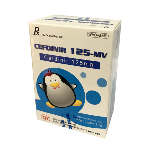 Cefdinir 125mg MV Minh Việt (H/10g)