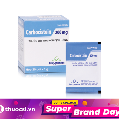 Carbocistein 200mg Imexpharm (H/30g)