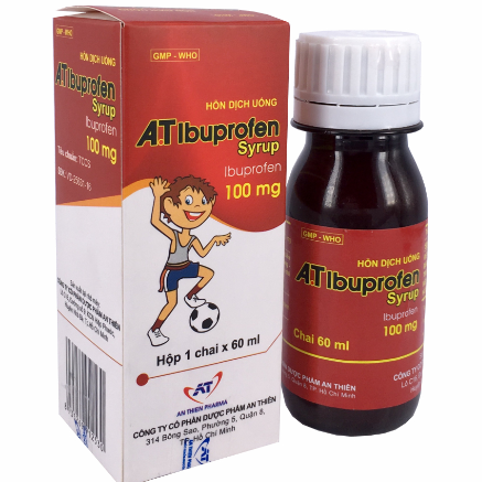 A.T 100 (Ibuprofen) Syrup An Thiên (C/60ml)