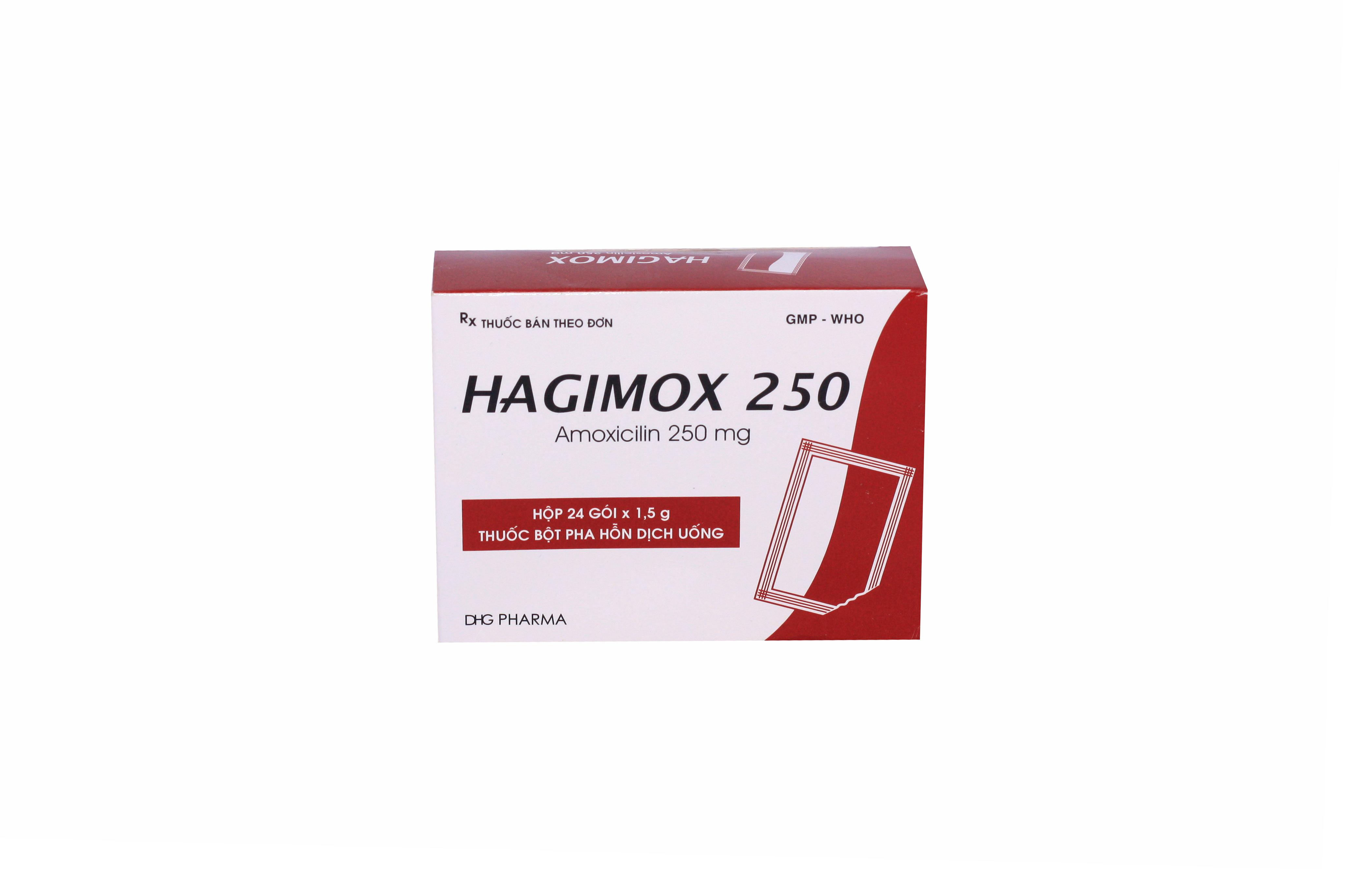 Hagimox 250 (Amoxicillin) DHG Pharma (H/24g)