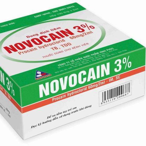 Novocain 3% (Procain) Vinphaco (H/100o/2ml)