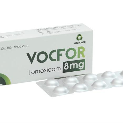 Vocfor 8mg (Lornoxicam) Medbolide (H/30v)