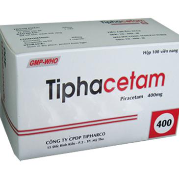 Tiphacetam (Piracetam) 400mg Tipharco (H/100v)