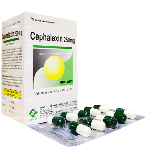 Cephalexin 250mg Vidipha (H/100v)
