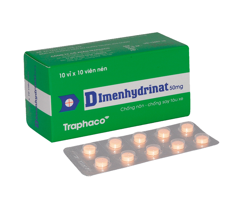 Dimehydrinat 50mg Traphaco (H/100v)