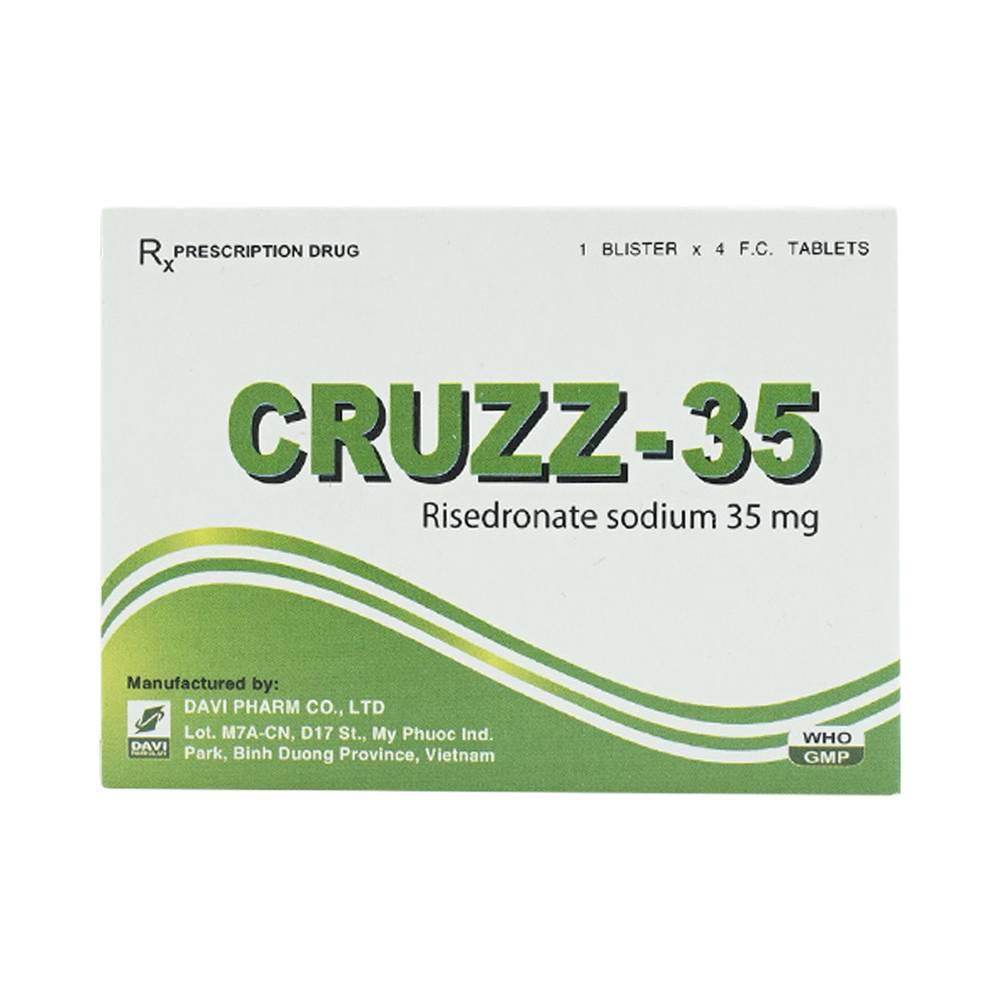 Cruzz-35 (Risedronat) Davipharm (H/4v)