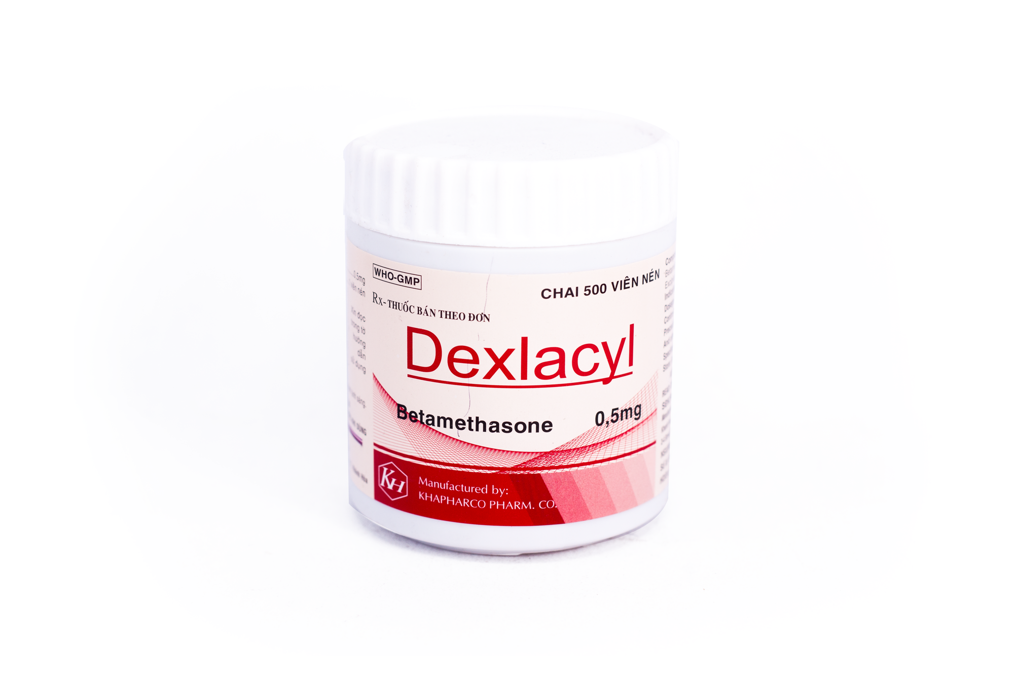 Dexlacyl (Betamethasone) 0,5mg Khapharco (C/500v)