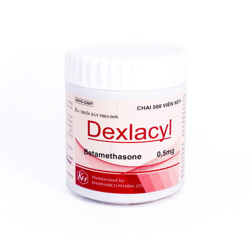 Dexlacyl (Betamethasone) 0,5mg Khapharco (C/500v)