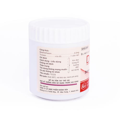 Dexlacyl (Betamethasone) 0,5mg Khapharco (C/500v)