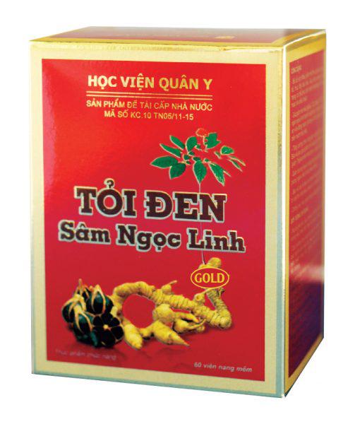 Tỏi Đen Sâm Ngọc Linh Gold Hv Quân Y (H/60v)