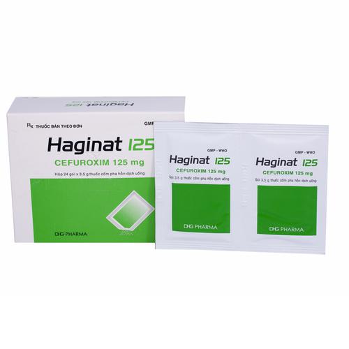 Haginat 125 (Cefuroxim) DHG Pharma (H/24g)