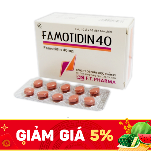 Famotidin 40 (Famotidin) DP 3/2 (H/100v)