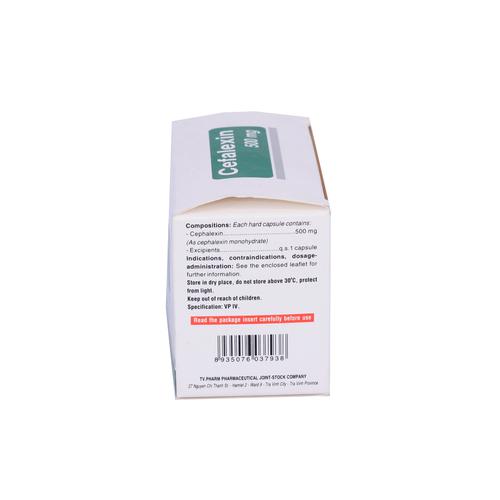 Cefalexin 500mg TV.Pharm (H/100v)