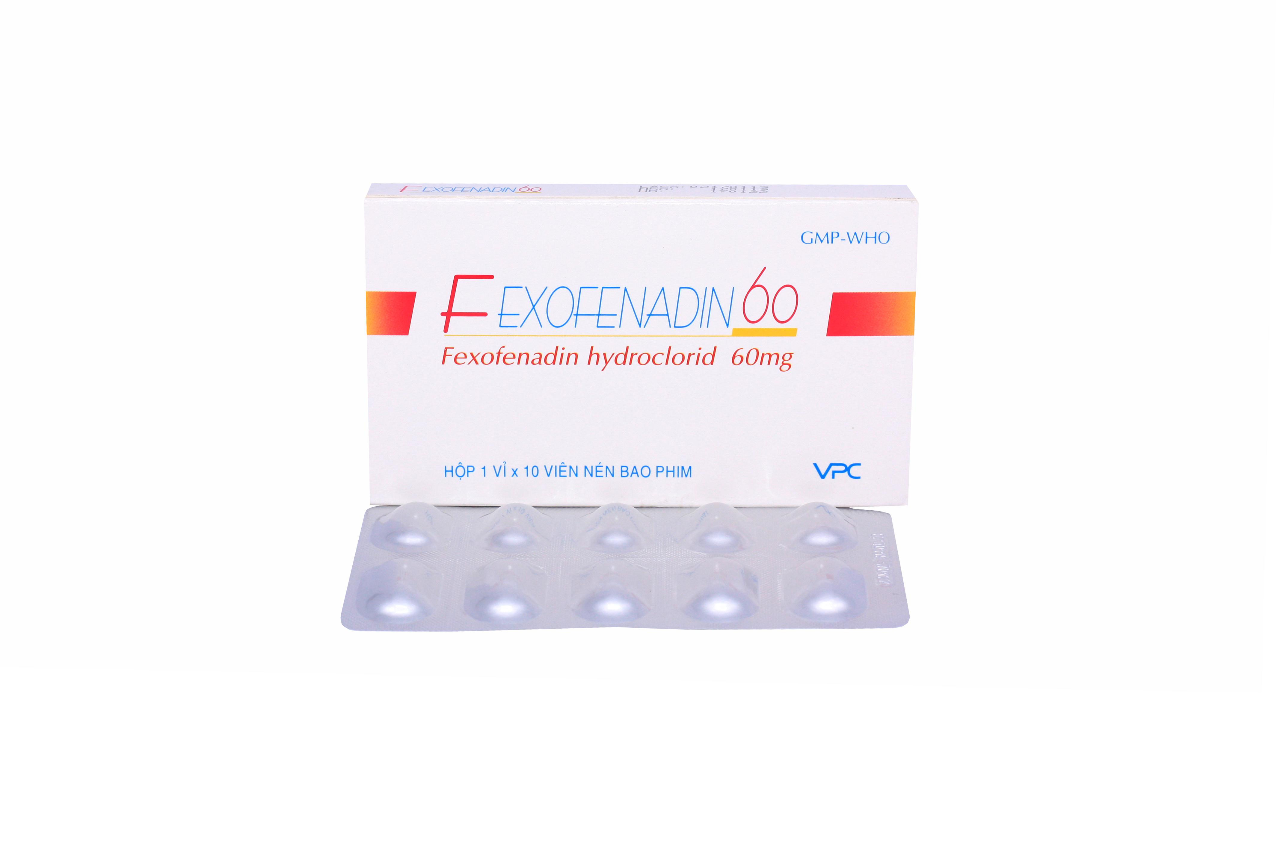 Fexofenadin 60mg Pharimexco (H/10v)