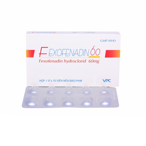 Fexofenadin 60mg Pharimexco (H/10v)