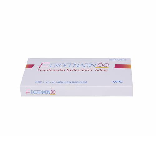 Fexofenadin 60mg Pharimexco (H/10v)