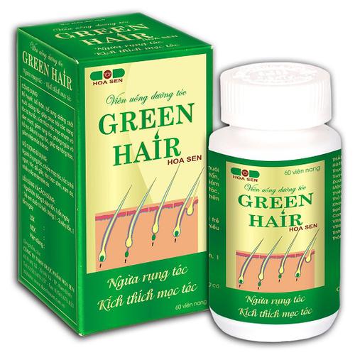 Green Hair Viên Uống Dưỡng Tóc Hoa Sen (H/60v)