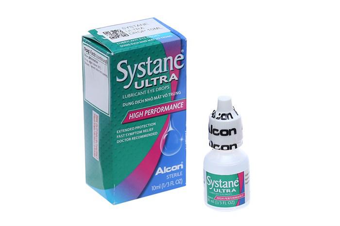 Systane Ultra (Propylen glycol, Polyethylene glycol) Alcon (C/10ml) (Lớn)