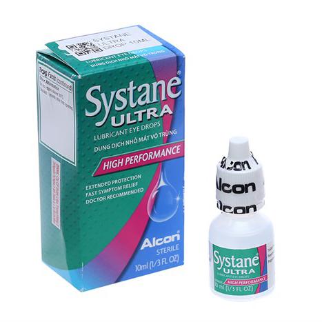 Systane Ultra (Propylen glycol, Polyethylene glycol) Alcon (C/10ml) (Lớn)
