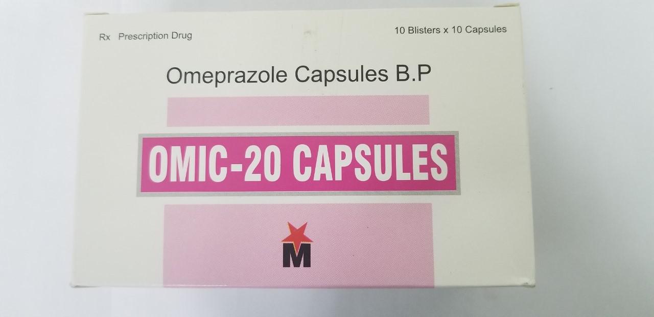Omic-20 (Esomeprazol) Capsules Maxtar (H/100v)