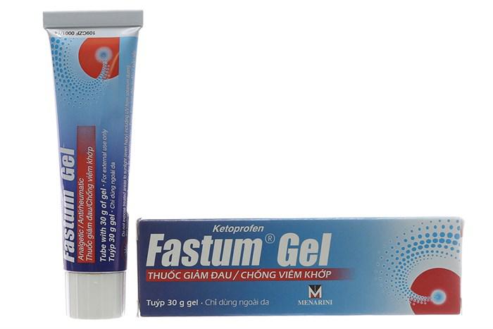 Fastum Gel (Ketoprofen) Menarini (Tuýp 30gr)