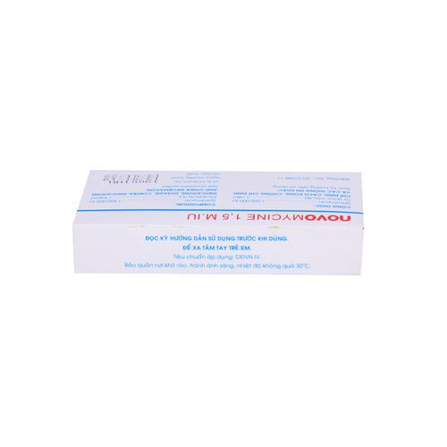 Novomycin 1.5 M.IU (Spiramycin) Mekophar (H/16v)