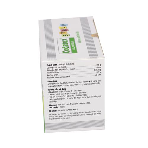Codatux Syrup ADC (H/30g/5gr)