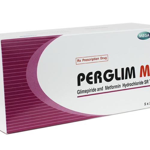 Perglim M-2 (Glimepirid, Metformin) Mega (H/100v)