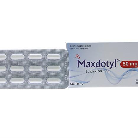Maxdotyl 50mg (Sulpirid) Domesco (H/30v)